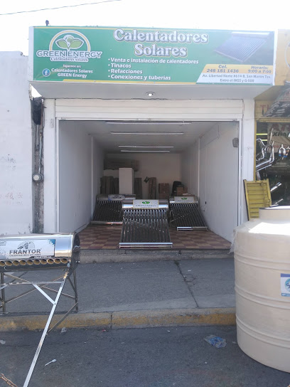 Calentadores Solares Green Energy San Martin Texmelucan en San Martín Texmelucan
